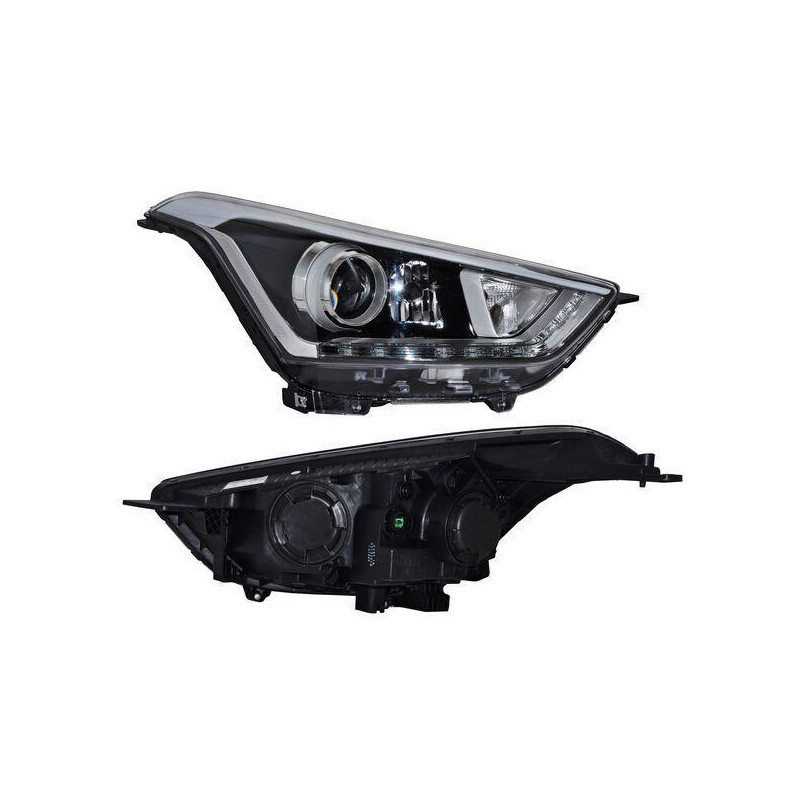 Faros, Hyundai Creta, Derecha, 2017 al 2019