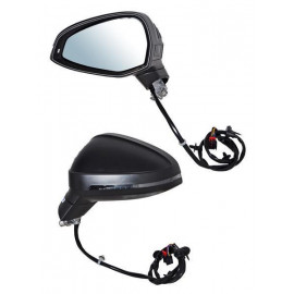 Espejo audi a4 17-20 elect p/pint c/direcc c/desemp c/ sens warning izq