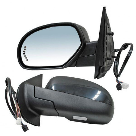Espejo chev pu 07-13 / suburban 06-10 elect c/desemp c/dirrecc c/luz inf p/pint ltz/ base/ ls/ lt/ z71/ denali/ sle/ slt izq
