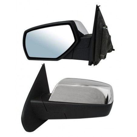 Espejo chev pu/ sierra 14-18 s/cont crom izq