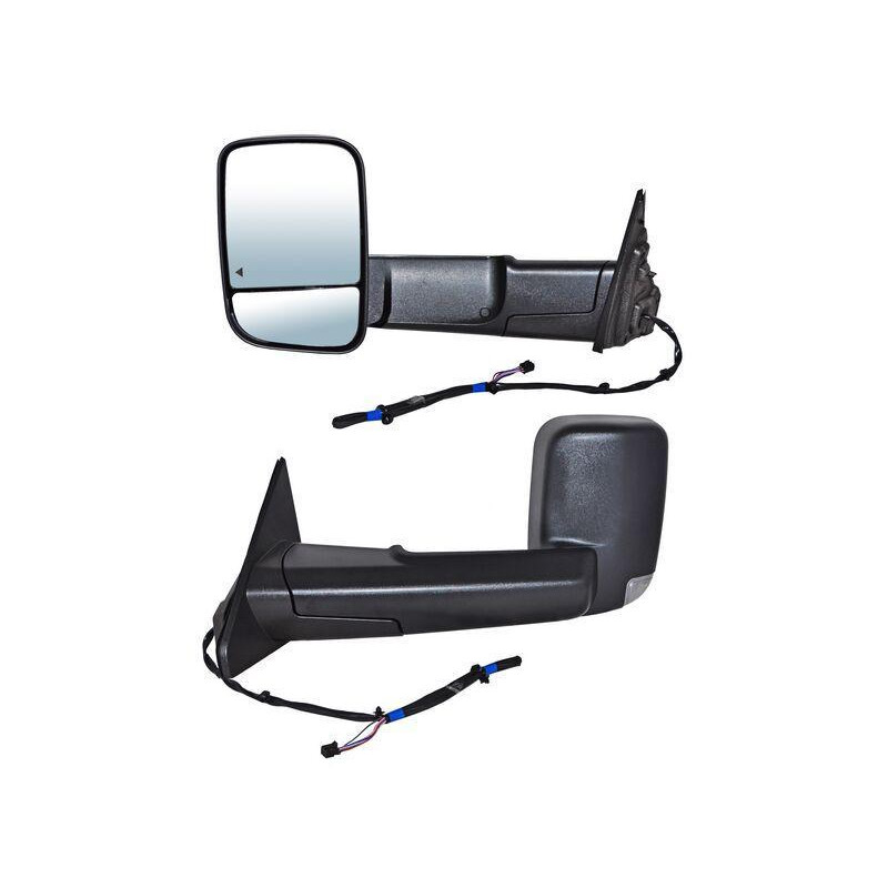 Espejo dodge pu 19-20 ram linea nueva elect chino c/direcc c/luz inf c/sens punto ciego izq