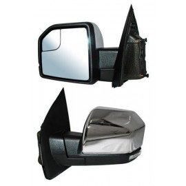 Espejo ford pu / f150 15-20 elect crom c/luz inf led c/mem c/direcc c/desemp c/punto ciego autoabatible izq