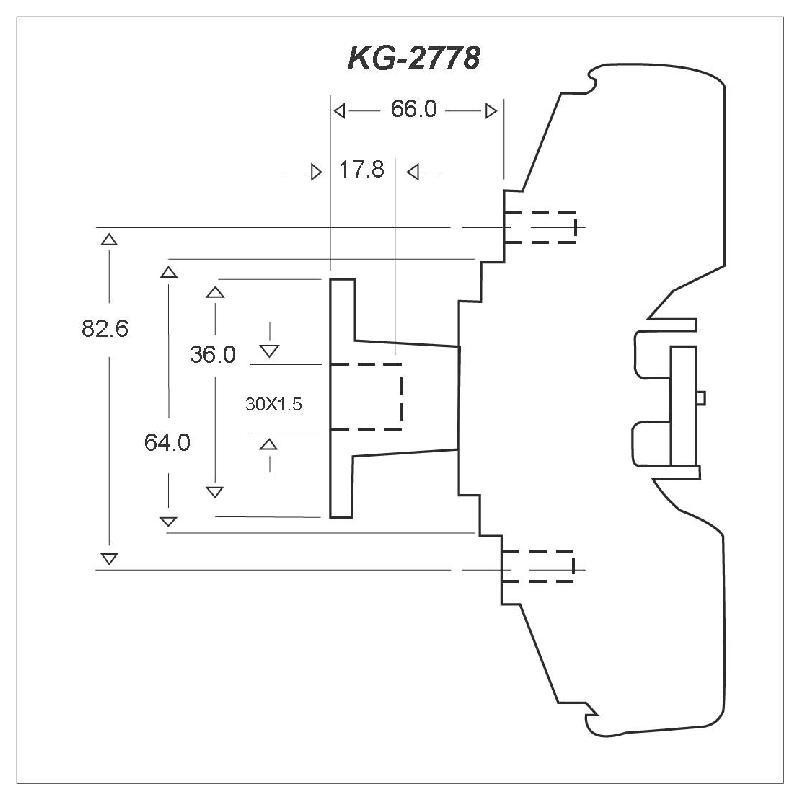 Fan Clutch Chevrolet Colorado L4 2.8L 2004-2006