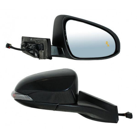 Espejo chr 18-20 elect c/desemp c/direcc c/luz inf c/sens punto ciego autoabat base/ le/ limited/ sport/ premium der