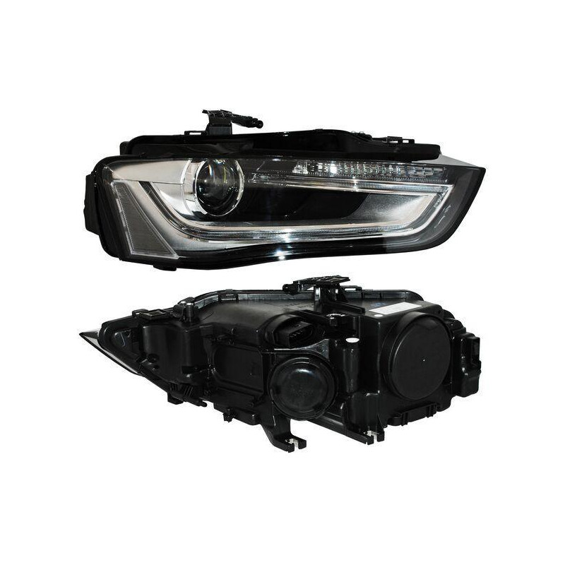 Faro audi a4 13-16 leds elect c/motor tyc der