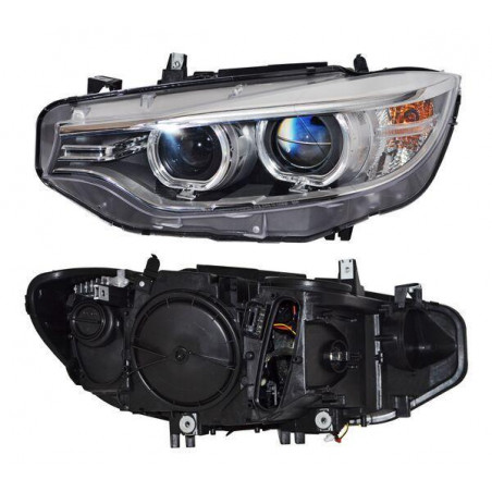 Faro bmw serie 4 14-18 p/xenon c/motor tyc izq