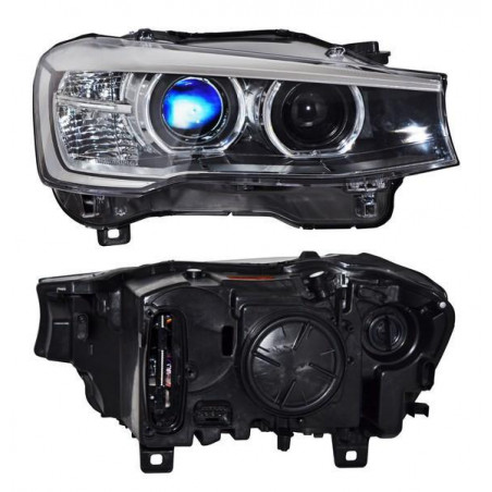 Faro bmw x3 15-17 elect c/motor leds p/xenon tyc der