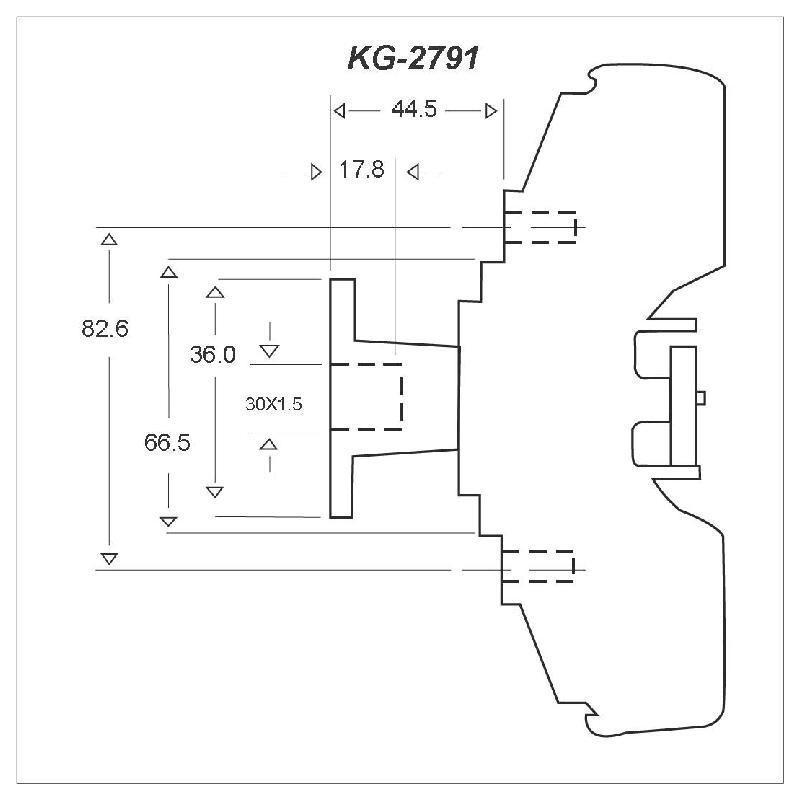 Fan Clutch Dodge B150 V6 3.9L 1992-2003
