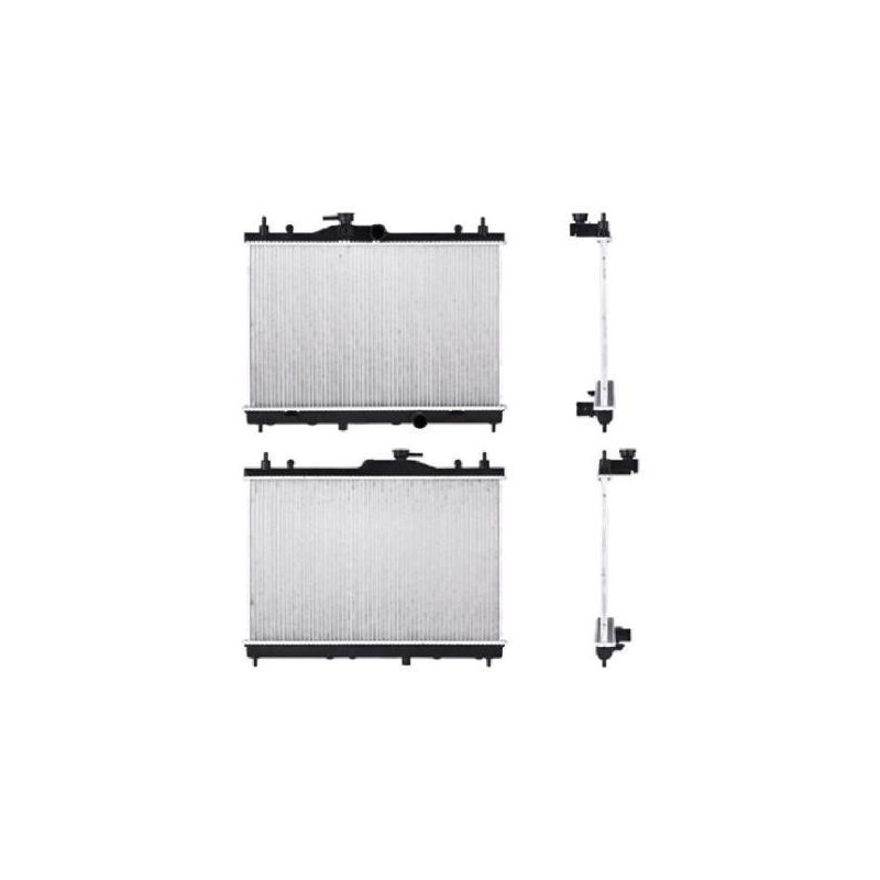 Radiador Nissan Tiida 2007 2008 2009 2010 2011 2012 2013 2014 2015 2016 2017 2018
