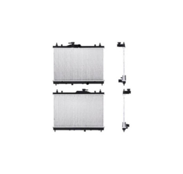 Radiador Nissan Tiida 2007 2008 2009 2010 2011 2012 2013 2014 2015 2016 2017 2018