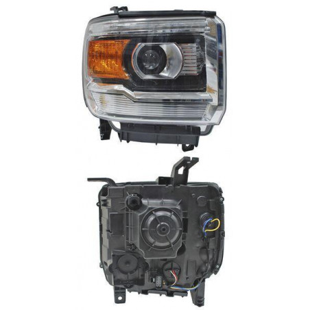 Faro gmc sierra 14-15 s/luz de dia tyc der