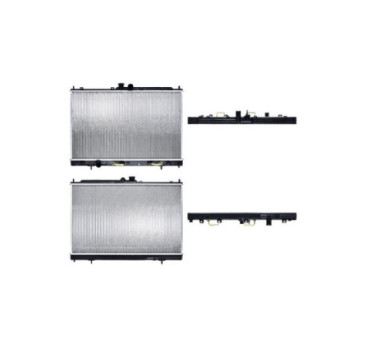 Radiador Mitsubishi Outlander 2003 2004 2005 2006