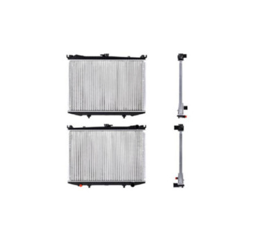 Radiador Nissan D21 1986 1987 1988 1989 1990 1991 1992 1993 1994 1995 1996 1997 1998 1999 2000 2001 2002 2003 2004