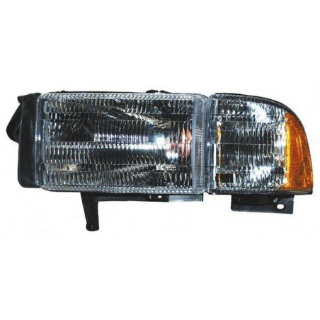 Faro dodge pu 94-02 ram c/base c/cuarto ald202 tyc izq 28206