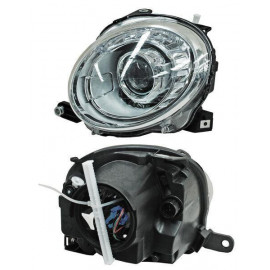 Faro fiat 500 09-13 sup c/lupa tyc1 izq