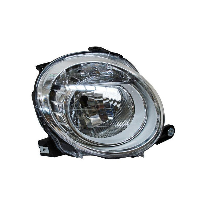 Faro fiat 500 09-15 sup tyc der