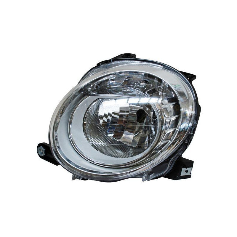 Faro fiat 500 09-15 sup tyc izq