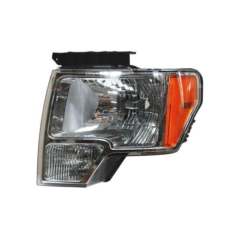 Faro ford pu 09-14 lobo fondo cromado ald203 tyc izq