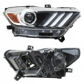 Faro mustang 15-17 p/xenon leds tyc der