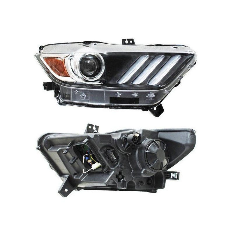 Faro mustang 15-17 p/xenon leds tyc der