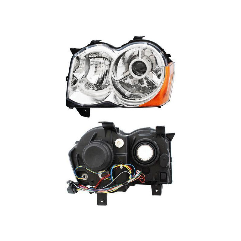 Faro grand cherokee 08-10 tipo xenon eagle izq