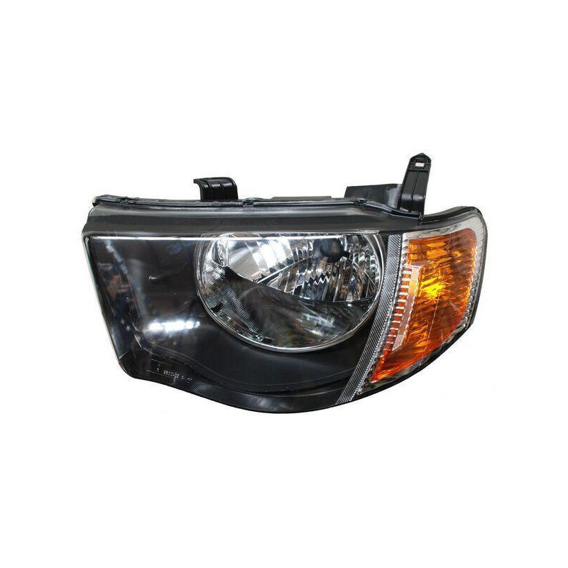 Faro mitsubishi pu l200 08-15 cuarto ambar tyc izq