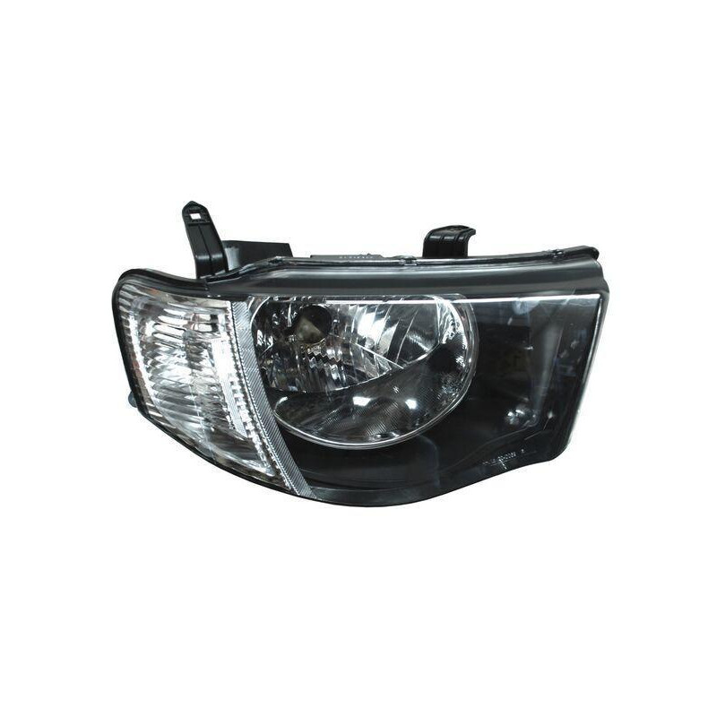 Faro mitsubishi pu l200 08-15 cuarto bco tyc der