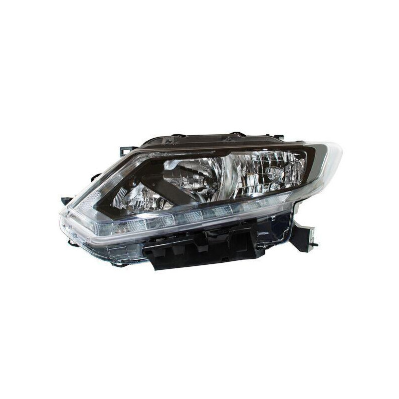 Faro xtrail 15-17 elect c/motor leds ald202 tyc izq