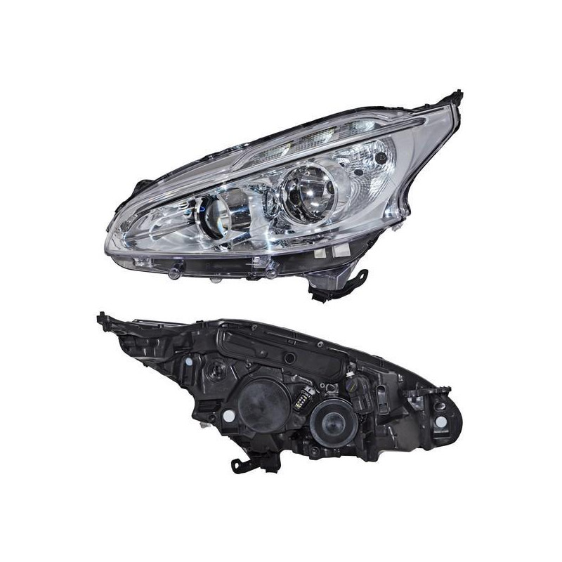 Faro peugeot 208 13-15 leds tyc izq