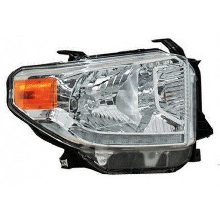 Faro tundra 14-16 fondo crom c/motor leds tyc der