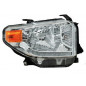 Faro tundra 14-16 fondo crom c/motor leds tyc der