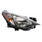 Faro yaris r 16-19 fondo cromado tyc der