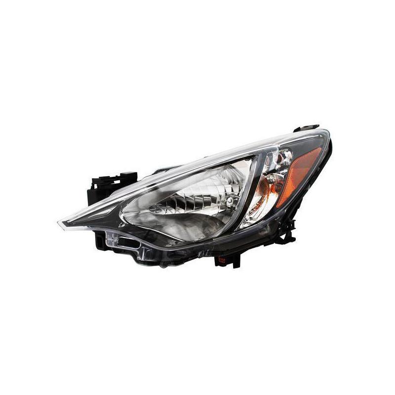 Faro yaris r 16-19 fondo cromado tyc izq