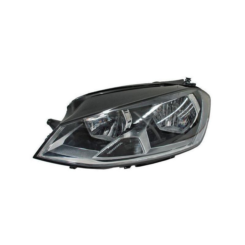 Faro golf 15-17 elect c/motor reflejante bco tyc izq