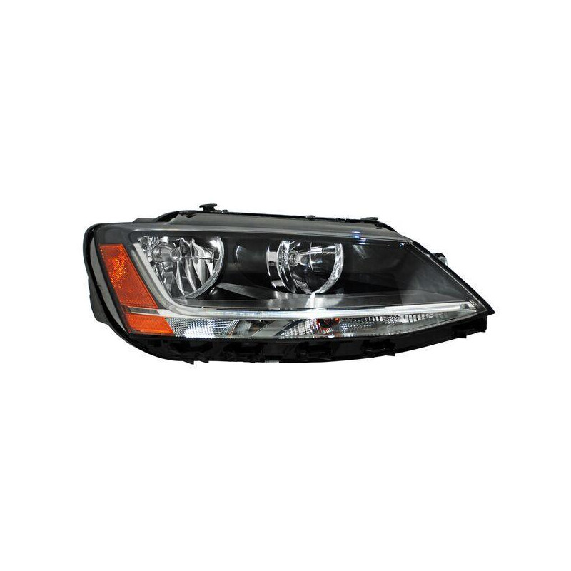 Faro jetta bicentenario 11-18 leds reflejante ambar ald203 tyc der odc078