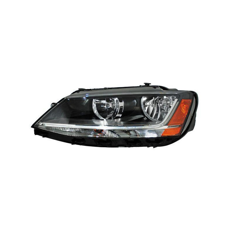 Faro jetta bicentenario 11-18 leds reflejante ambar ald203 tyc izq  odc072