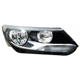 Faro tiguan 12-16 c/motor tyc der