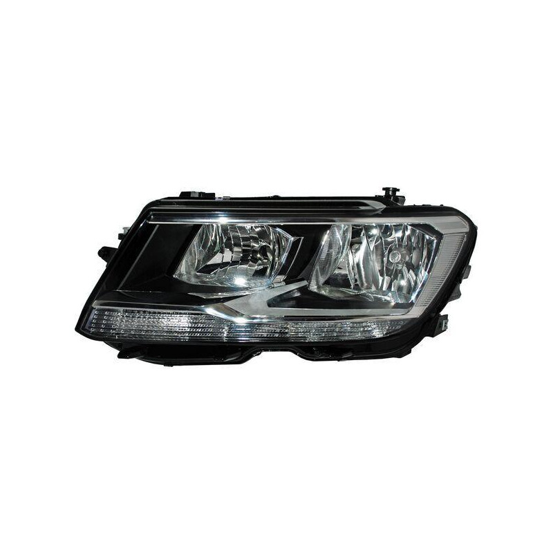 Faro tiguan 18-19 c/motor tyc izq