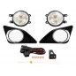 Faro niebla corolla 09-10 c/parrilla c/leds bisel crom jgo ***1