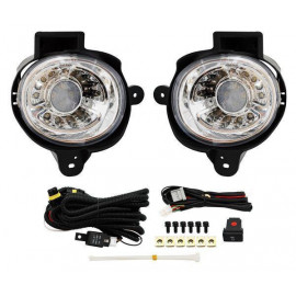 Faro niebla hilux 12-15 leds c/base jgo