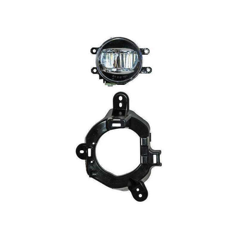 Faro niebla land cruiser 16 leds c/base 352 izq