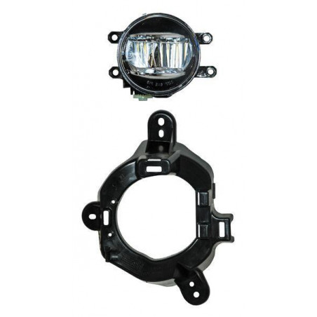 Faro niebla land cruiser 16 leds c/base 352 izq