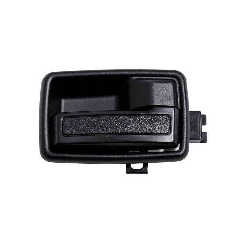 Manija int isuzu pu/ luv 83-87 negra c/base plastico der