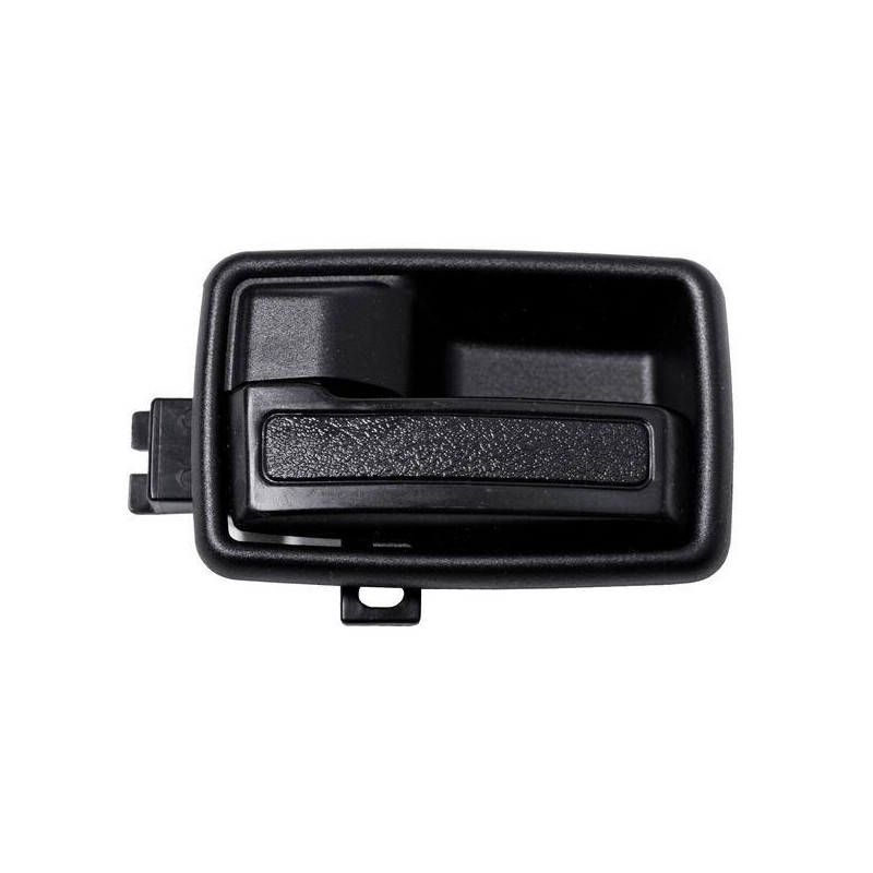 Manija int isuzu pu/ luv 83-87 negra c/base plastico izq