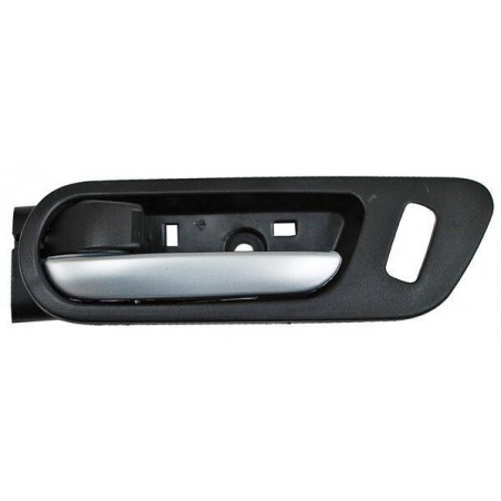 Manija int mazda cx9 07-15 plastico negra/ plata del 2218 izq