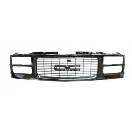 Parrilla chev pu 96-98 cheyenne/ gmc toda cromada 922