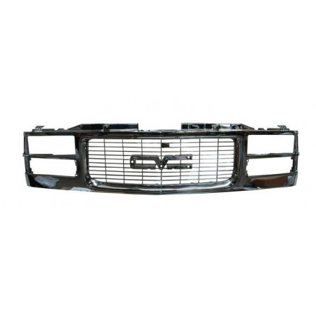 Parrilla chev pu 96-98 cheyenne/ gmc toda cromada 922
