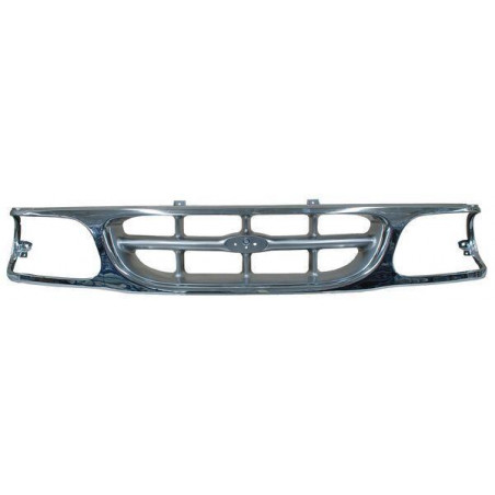 Parrilla explorer 95-01 cromada/ gris c/mold faro tyg
