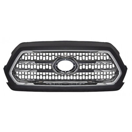 Parrilla tacoma 16-18 crom humo filo negro