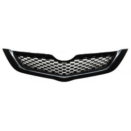 Parrilla yaris 09-15 4p negra